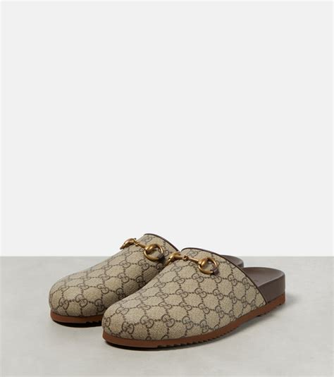 gucci gg monogram mule|gucci gg supreme mules.